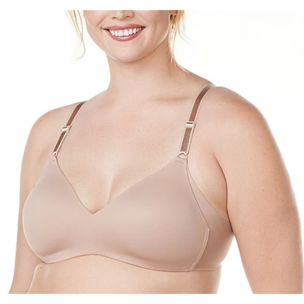 40B Warner’s Blissful Benefits Tan Wireless Bra